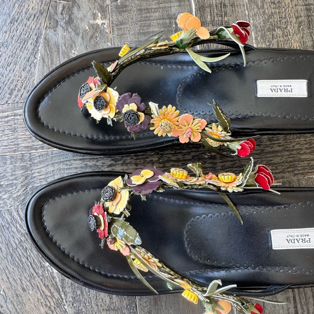 PRADA VINTAGE SLIDES - Picture 4 of 5